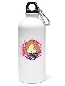 Black widow - Printed Sipper Bottles For Animation Lovers