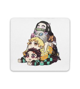 Silent Strength: Nezuko Kamado Illustration Mouse Pad - Limited Edition