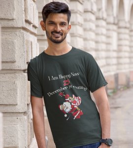 Christmas Bells, Santa's Arrival: Best T-shirt For Boys Girls,(Green) Best Gift for Secret Santa