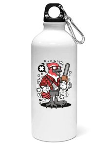 Carpenter - Sipper bottle of illustration designs