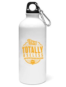 Totally useless - Sipper bottle of illustration designs