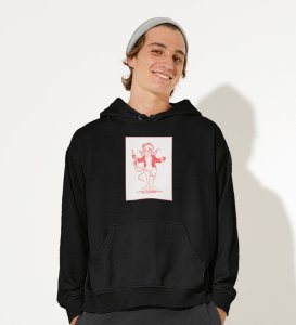 Love is Infinite : Printed (black) Hoodies For Singles