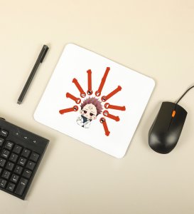 Nine Faced Anime Printed Mousepad