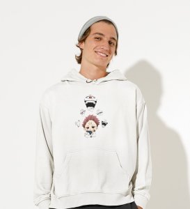 Sarcastic Itadori Cotton Printed Hoodies For Mens and Boys